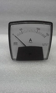 SEW ST-90U PANEL METER 3.5"  Scale: 0-150A/AC  Input: 0-5A/AC - Imagen 1 de 7