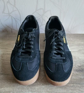 Puma Super Team OG Black 390424-08 Schuhe Sneaker schwarz Gr. 44 - Picture 1 of 8