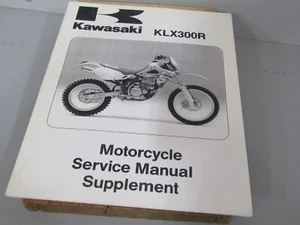 1997-2001 KAWASAKI KLX300R OEM SERVICE MANUAL SUPPLEMENT 99924-1200-53 - Picture 1 of 4
