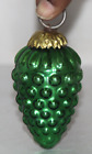 Vintage Look 8.9cm Verde Cluster Di Uva Natale Vetro Kugel Ornamento 12985