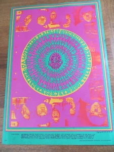 Vtg 1967 & 1966 Quicksilver Messenger Service Family Dog Posters # 53-1 & # 36-3 - Picture 1 of 24