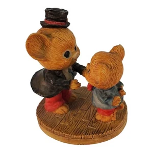 Mice Figurine Enesco 1985 - Father & Son Dressed Up!! - Picture 1 of 7