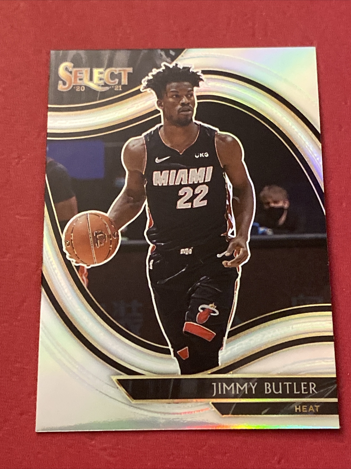 2020-21 Panini Select Jimmy Butler Courtside Silver Prizm #257 HEAT