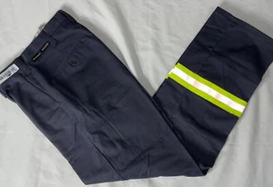 Workrite FR GRAY WESTEX 431UT95C HI VIS SAFETY STRIPE 32X32 pant. JJ108 - Picture 1 of 13