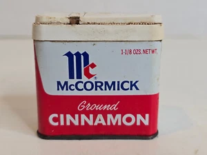 Vintage McCormick Cinnamon Spice Tin - Picture 1 of 7