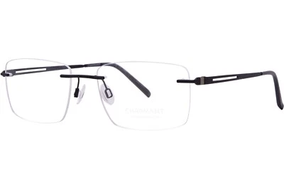 Montura de gafas de titanio Charmant 10978 para hombre sin montura Foto 1 de 4