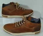 Bull Boxer- Laytone High Top Leather Sneakers/Chukka Cognac Shoes/Men's Size 8