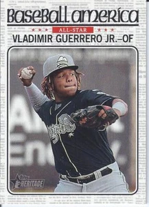 Vladimir Guerrero JR. 2107 Topps Heritage Minors Baseball America - Imagen 1 de 1
