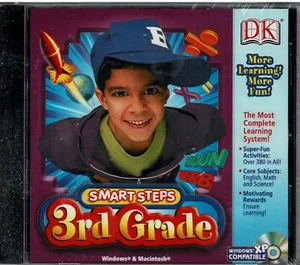 DK Smart Steps 3rd Grade Pc New XP 385 Learning Activities Science Math Reading - Picture 1 of 2
