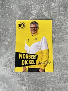 Norbert Dickel Drucksignierte Autogrammkarte Borussia Dortmund 2021/22 21/22 - Bild 1 von 2
