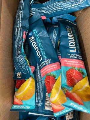 STRAWBERRY LEMONADE Liquid I.V. Hydration Multiplier 30 Pack 2/2027 - Image 1 of 4