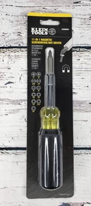 Klein Tools 32500MAG Magnetic Multi-Bit Driver / Nut Driver, 11-in-1 Multi-Tool - Picture 1 of 2