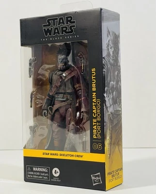 Star Wars The Black Series Skeleton Crew 06 Pirate Captain Brutus Port Borgo Nuevo Foto 1 de 3