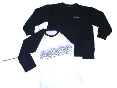 DEL SOL SUN T'S - DEL SOL SUÉTER AZUL SUDADERA CON CAPUCHA Y CAMISETA BLANCA MANGA LARGA - PEQUEÑA Foto 1 de 3