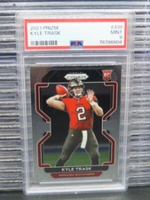2021 Prizm Kyle Trask Rookie Card RC #339 PSA 9 MINT Buccaneers