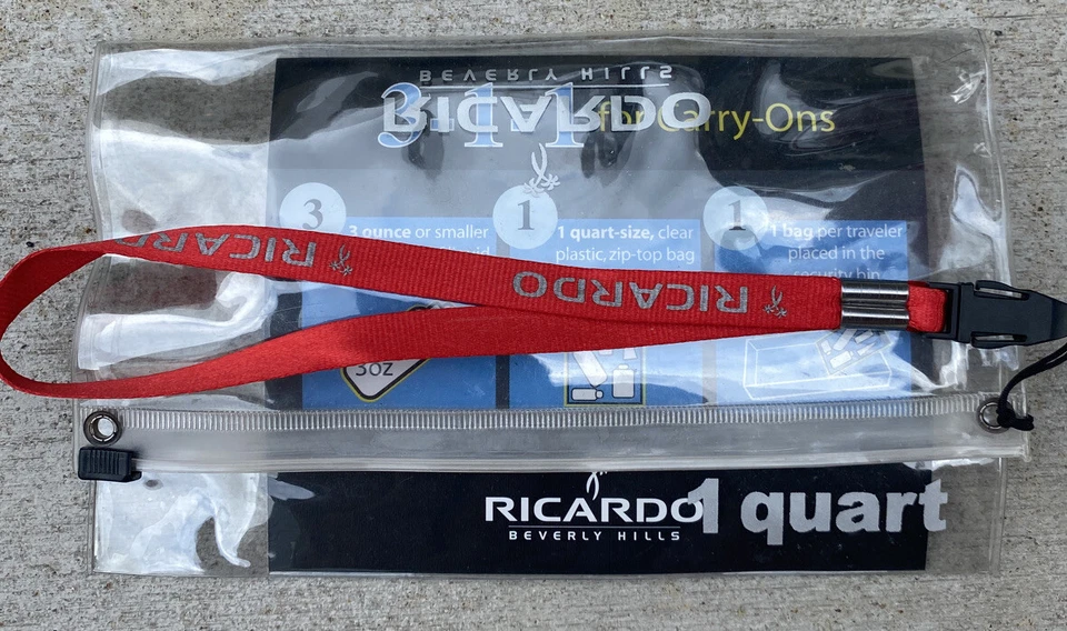 Bolsa de viaje Ricardo Beverly Hills 3-1-1 1 cuarto para llevar de mano Foto 1 de 3