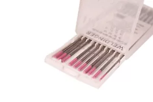 WIG-Wolframelektrode WX-Pink / 2,4 x 175 mm strahlungsfrei WELDINGER - 10 Stück - Bild 1 von 2
