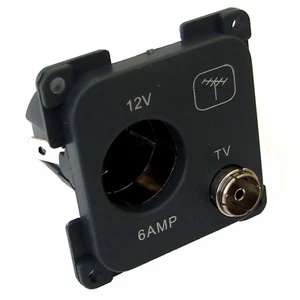 C-Line 12 Volt & TV Socket - Caravan / Motorhome / Boat (CBE) - PO252 - Picture 1 of 2