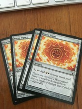Magic The Gathering :  4X Boros Signet : Ravnica: City of Guilds : MINT/NM