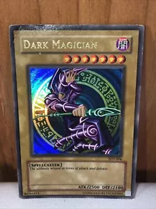 Yu-Gi-Oh! Dark Magician - SDY-006 - holo - muy jugado - Imagen 1 de 2