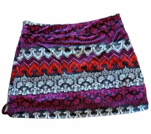 Tranquility by Colorado Clothing Womens Skort Size Large Pink Orange White Print - Picture 1 of 6