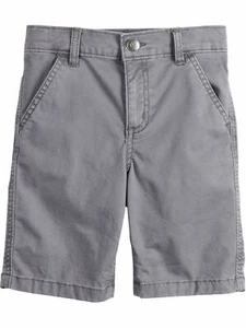 Sonoma Boys Slate Gray Stretch Fabric Adjustable Waistband Real Pockets Shorts 5 - Picture 1 of 2