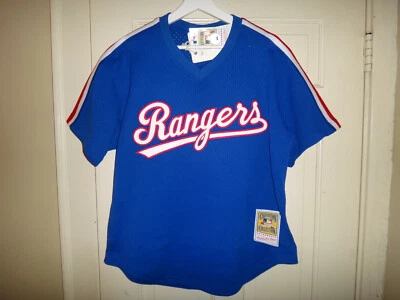 Nolan Ryan 1989 Texas Rangers MLB Mitchell & Ness Men's Authentic BP Jersey - Image 1 of 4