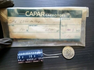 Condensadores electrolíticos Capar 6800 M16V - Imagen 1 de 3
