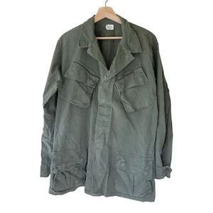 Coat, Combat Tropical, US Vietnam Olive Drab - Original USGI - Medium-Long - Picture 1 of 4