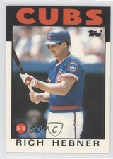 1986 Topps Collector's Edition (Tiffany) Richie Hebner #19