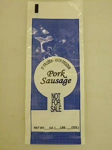 Poly Meat Bag - Pork Sausage 1lb Bags - Picture 1 of 1