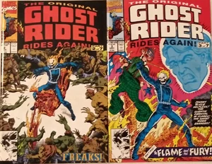 1991 The Original Ghost Rider Rides Again #2 #3 Lot of 2 Marvel Comic Books - Picture 1 of 2