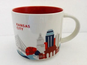 Taza de café Starbucks You Are Here Collection Kansas City 2017 * 14 oz. * - Imagen 1 de 6