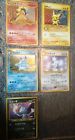 Rare Japanese Neo Genesis Pokemon Cards. 4 Holos + 1 White Star Rare, All Mint