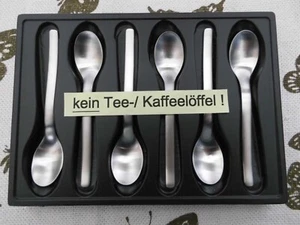 WMF EVOQUE, 6 Espresso-/ Mokkalöffel, Cromargan protect , ovp. *** - Bild 1 von 1