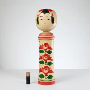 Master SEIJI OKAZAKI Kokeshi, Naruko School, Signed, Japan 1970s - LARGE 12" - Picture 1 of 21
