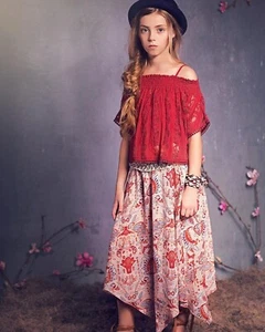 NWT Size 14 Jak & Peppar Josephina Skirt Girls - Picture 1 of 1