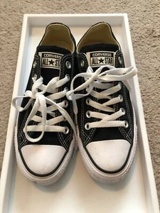 Converse for J Crew Women's 7 Black All Star Sneaker  - Bild 1 von 9