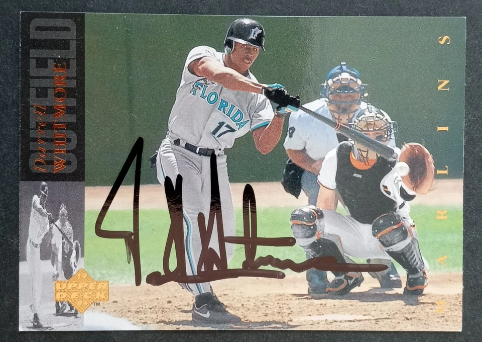 1994 Upper Deck SIGNED: Darrell Whitmore, MARLINS #233 - Image 1 of 1