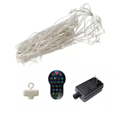  Smart LED RGB Curtain String Lights Fairy Light APP Control DIY Picture Displf1 - Image 1 of 4