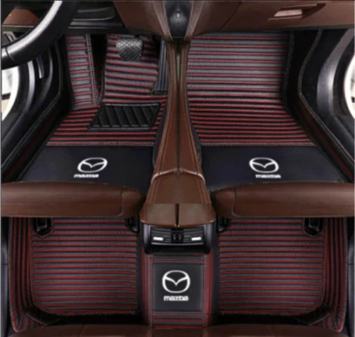 Fit For Mazda CX-7 CX-9 Waterproof Carpets Car Floor Mats Leather All Weather - Изображение 1 из 4