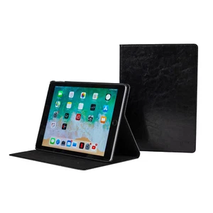 Funda protectora con soporte tipo folio de cuero de vaca genuino para iPad Mini 4 con Sleep-Wake - Imagen 1 de 6