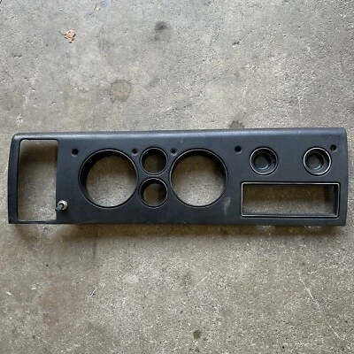 Cuadro de instrumentos bisel 78-82 Chevy Van G10 G20 G30 GMC Vandura G1500 G2500 G3500 Foto 1 de 4