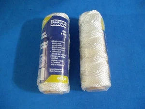 LOT OF TWO HOUSEHOLD TWINE MEDIUM DUTY 36' POLYESTER - Picture 1 of 4