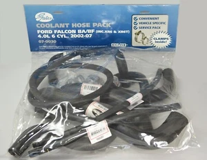 Gates Radiator Hose Pack 30 - Ford Falcon BA, BF XR6 XR6T 4.0L 6cyl DOHC - Picture 1 of 1