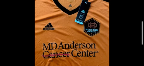 Houston Dynamo Jersey Large 2022 with tags.  1/2 OFF and Free Shipping! Cover