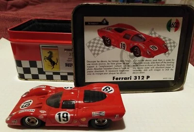 SOLIDO 1:43 FERRARI 512P AMON/SCHETTY LE MANS 1969 METAL BOX - Immagine 1 di 4