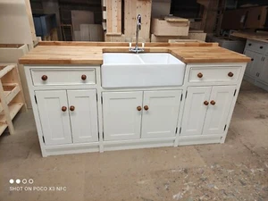 EXTRA HIGH SINK UNIT FOR TALL PEOPLE TO ALLEVIATE BACKACHE - Picture 1 of 10