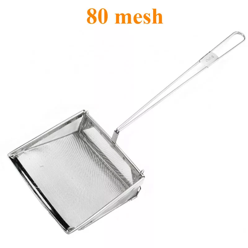 80 Mesh Commercial Skimmer 8" / 20cm Square Fat Oil Skimmer Skimmer Fish & Chip - Image 1 of 1