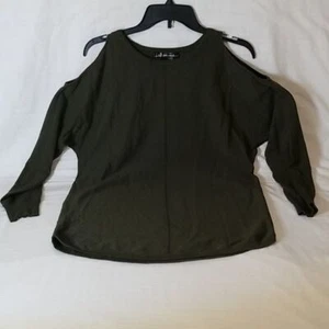 United States Sweaters Drab Green Sweater - Picture 1 of 7